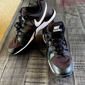 Nike Zoom Vapor 9.5 Tour.  Men’s Size 10.  Black with white.